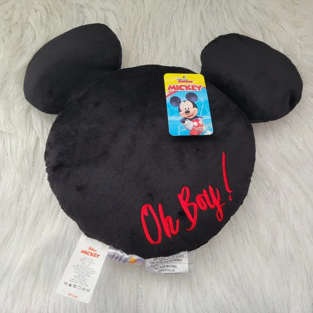 Mickey Mouse Head Shaped Decorative Pillow